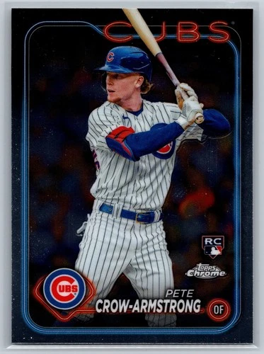 Pete Crow-Armstrong 2024 Topps Chrome Pete Crow-Armstrong