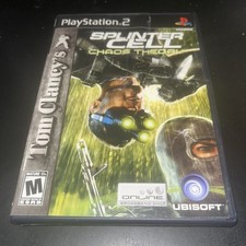 Splinter Cell Chaos Theory (Sony PlayStation 2, 2005) Complete and Tested!