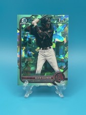 2022 Bowman Sapphire Chrome Prospects 1st Alvin Guzman #BCP-18 Aqua /55