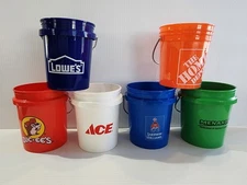Sherwin Williams Buc-ee’s, Lowes Menards, Home Depot & ACE Hardware Mini Buckets