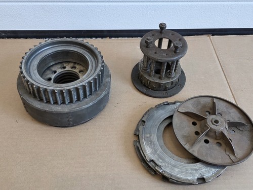 Harley Clutch Belt Drive Primary Panhead Shovelhead Open Hub Drum Primo 37 t