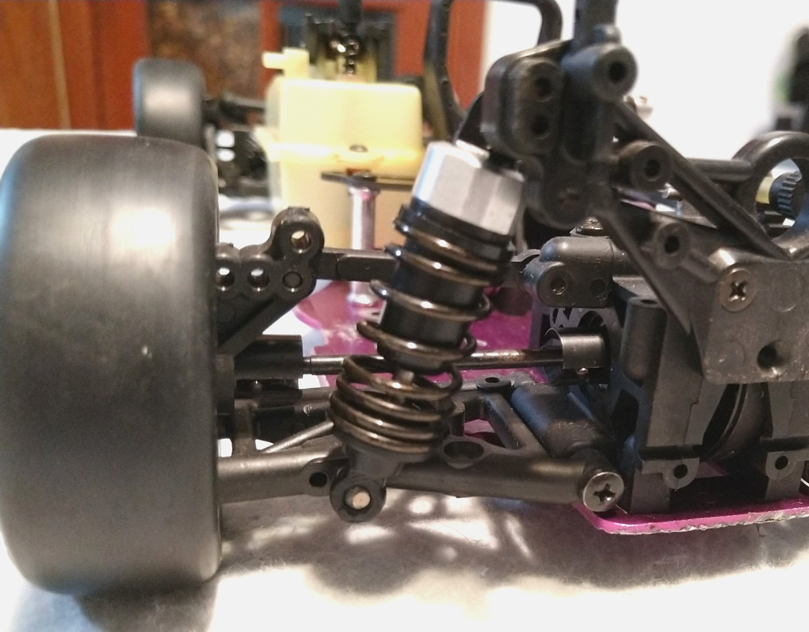 HPI Racing Nitro RS4 Rolling Chassis w/Graphite Upper Deck 1/10 Touring RC Car 