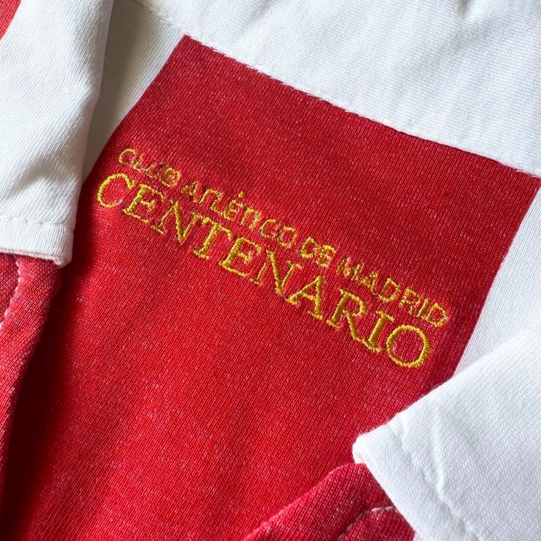 Atletico Madrid 2003-04 Home Jersey Nike Centenary 100th