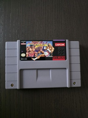 Street Fighter II 2 Turbo Super Nintendo SNES