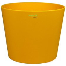 Kunststoff Blumentopf Florenz gelb
