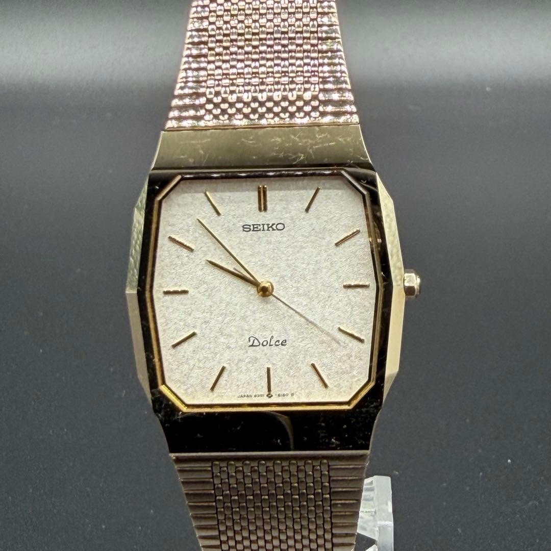 Seiko Dolce 9531-5150 Quartz Men Watch Tungsten Case … - Gem
