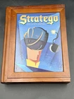 Stratego Classic Game Vintage Collection Wooden Book Box Milton Bradley Complete