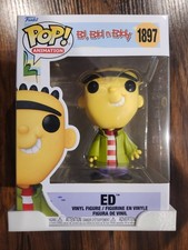 Funko Pop! Animación Ed Edd n Eddy - Figura Vinilo Ed 1897 con Montaje en Pared