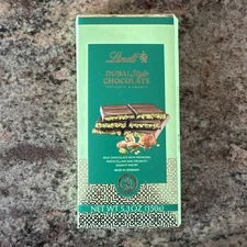 Lindt Dubai Style Chocolate Bar (5.3 oz/150g) - Pistachio and Kadayif Pastry