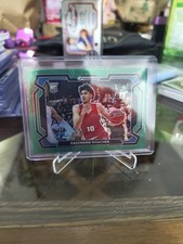 zaccharie risacher 2024 Panini Prizm Draft Picks Variation Green Prizm Rookie RC