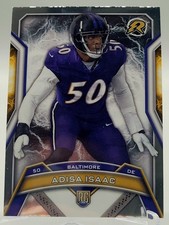 2024 RESURGENCE ADISA ISAAC BASE ROOKIE FOOTBALL CARD RAVENS NFL 109 topps