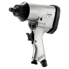 1/2" Air Impact Wrench & 3/8" Ratchet Wrench Combo - 19-Piece Air Tool Kit with