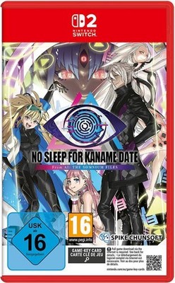 No Sleep For Kaname Date - From A:I The Somnium File, Switch 2 NEU & OVP