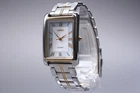 Vintage 1995 [N MINT] SEIKO LUCENT 5E21-5C10 Roman Tank Ladies Watch from JAPAN