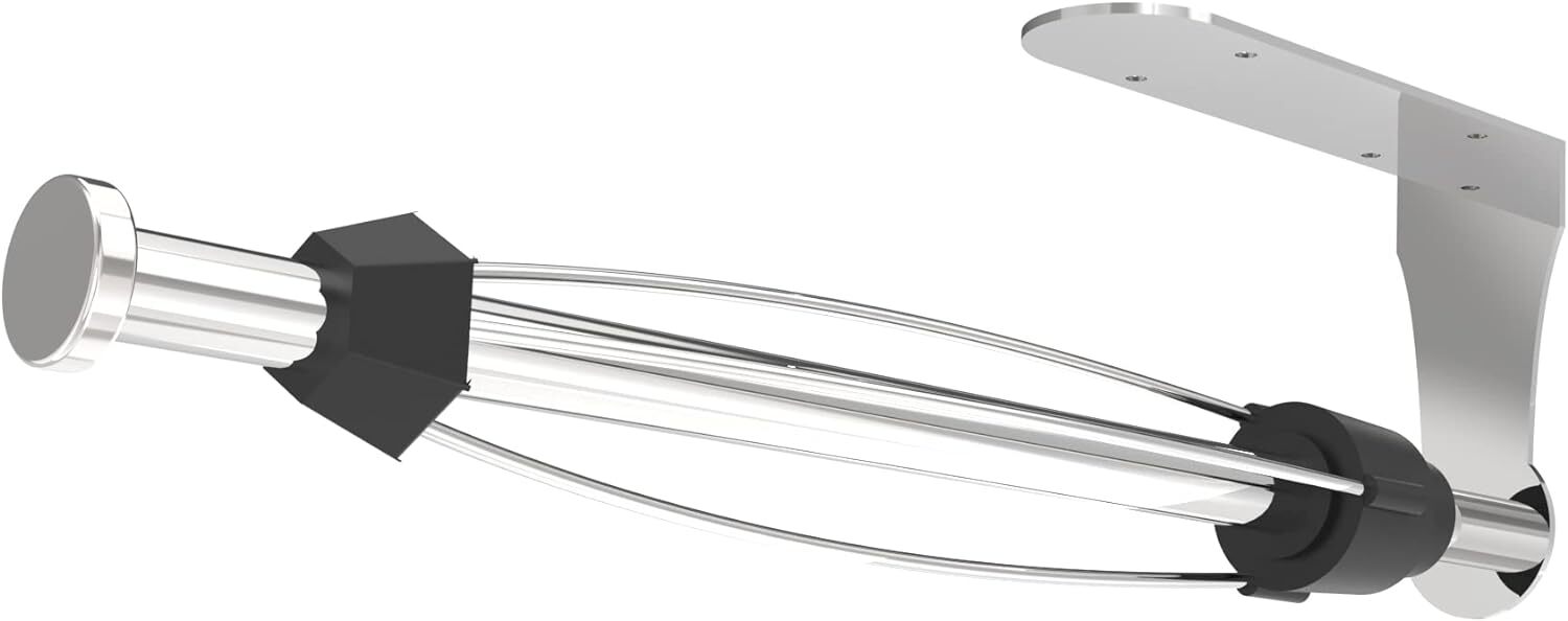 Paper Towel Holder Under Cabinet Brushed Nickel Wall Mounted Hanging Paper Towel