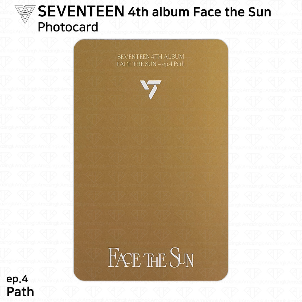 SEVENTEEN 4th Album Face the Sun Official Photocard ep.4 Path ver