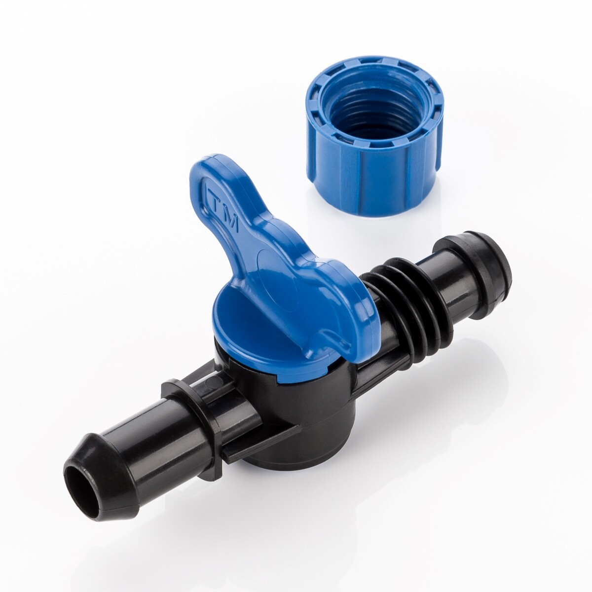 Instalguru PE-Rohr Absperrhahn Kugelhahn PN16 20x20 mm Wassersysteme Garden Bewässerung Pe-Absperrventil Wasserregelventil Bewässerungsrohr-Kupplung PE- Schläuchen