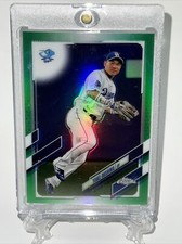 2021 Topps Chrome Nippon Pro NPB Yohei Ohshima Green  /99 #89 K51