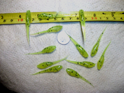 70-1 3/4'' -CRAPPIE-PANFISH-SOFT MINNOW GRUBS-STINGERS-JIGS-SCENT-LURES-BAITS-LOT