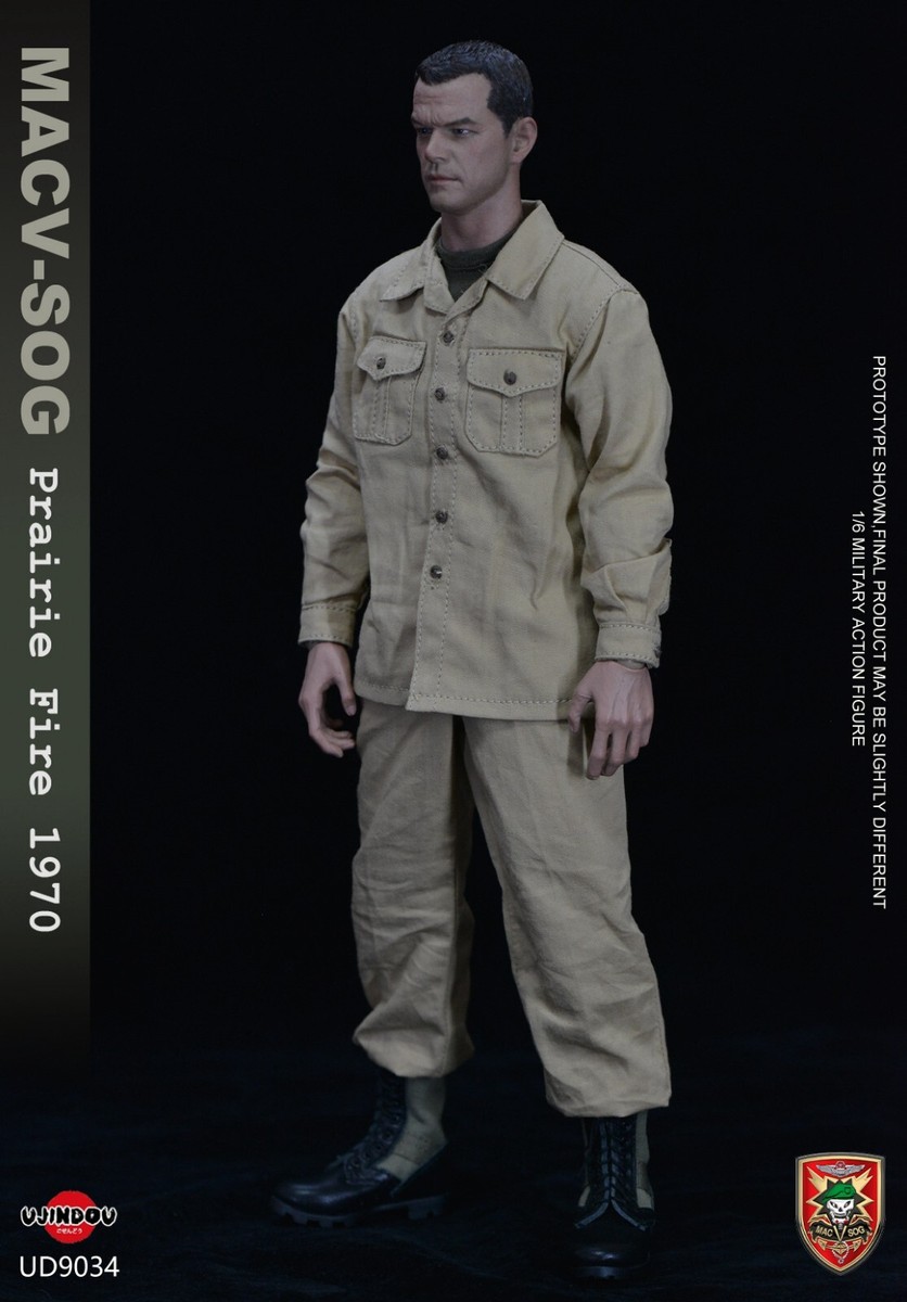 UJINDOU UD9034 1/6 MACV SOG Prairie Fire 1970 Collectible Action