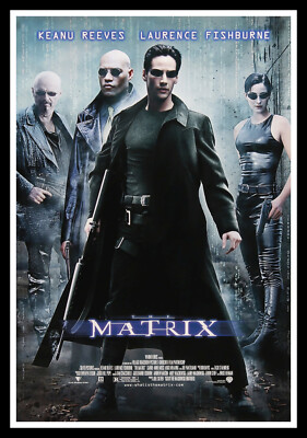 The Matrix Movie Poster Print & Unframed Canvas Prints | eBay