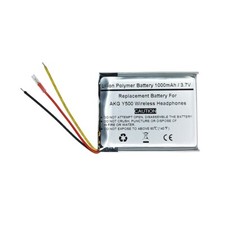 3.7V 1000mAh Replacement Battery For AKG Y500 Wireless Headphones