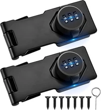 Bifold Door Lock Closet Door Lock Keyless Combination Lock for Cabinet -Twist...