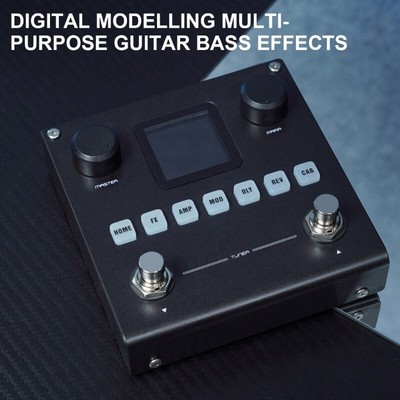 Electric Bass Guitar Effect Pedal Digital Modeling Reverberation Effectors