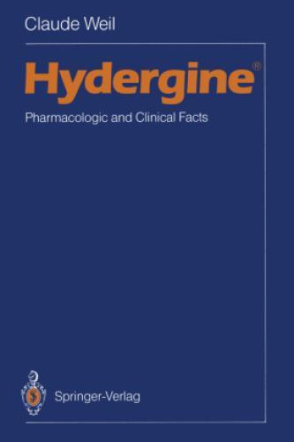 Hydergine ® Pharmacologic And Clinical Facts 1988