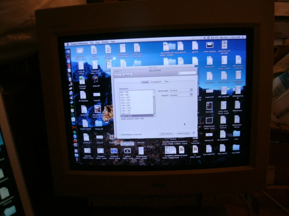 Dell D1025HT UltraScan1000H (Trinitron) 17” CRT Monitor 1600 x 1200 Retro Gaming - Image 2 of 4