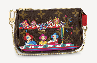 mini pochette accessoires christmas 2022