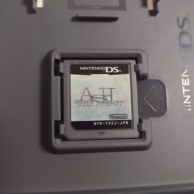 Japanese ASH: Archaic Sealed Heat Nintendo DS CIB Japan Import US