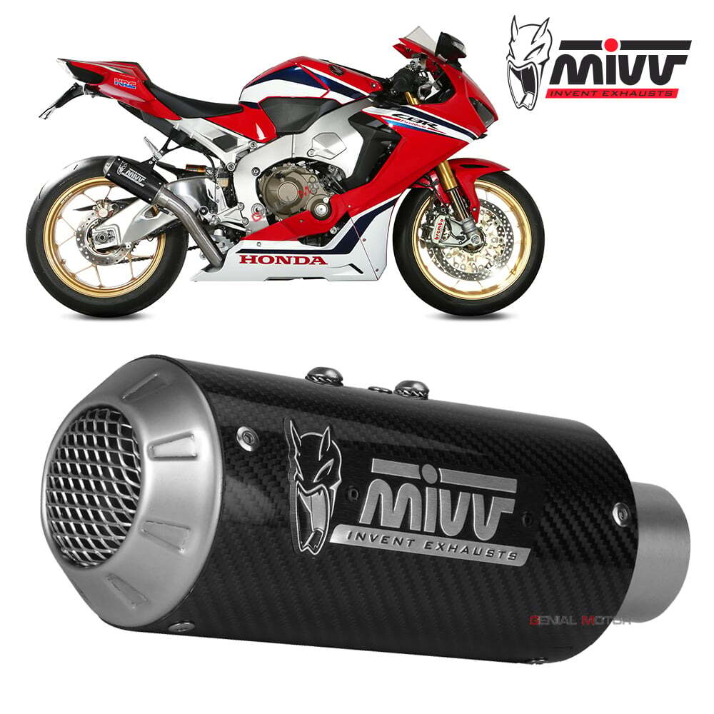 Mivv Exhaust Muffler MK3 Carbon for HONDA CBR 1000 RR 2017 > 2019