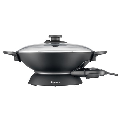 NEW Breville BEW300BLK the Quick Wok Electric Wok 9312432012980 eBay