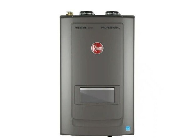 Rheem RCBH199DVLN Prestige 9.9 GPM Natural Gas Combi Tankless Water Heater  for sale online | eBay