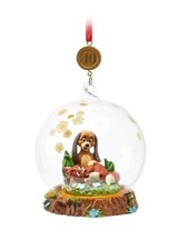 Disney Fox and The Hound Christmas Holiday Sketchbook Ornament 40th Anniversary