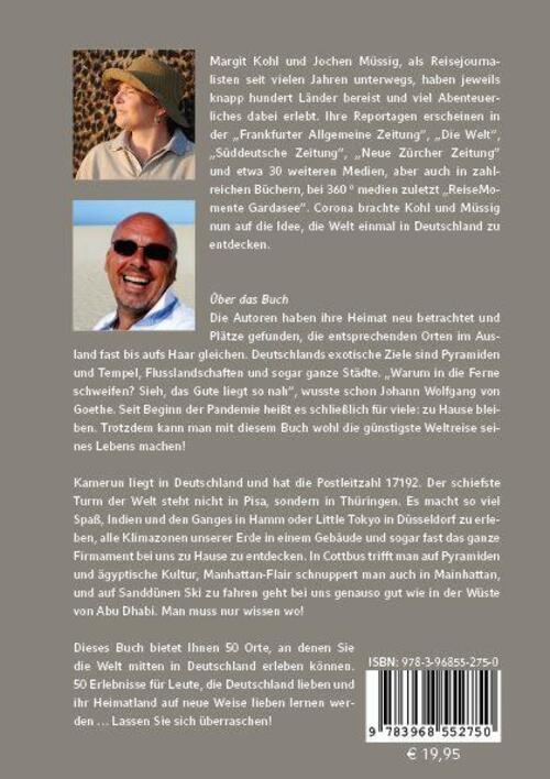 Thumbnail - Margit Kohl (u. A.) | Weltreise Durch Deutschland | Taschenbuch |