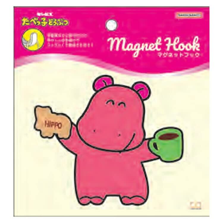 Sun-Star Stationery Tabekko Animal Hook Magnetic Rubber Cover S3623092