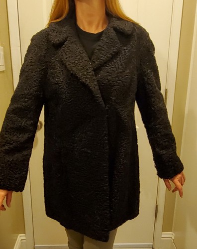 Vintage Persian Lamb Fur Coat by Hans Plattner in San Francisco - Picture 6 of 12