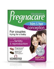Vitabiotics - Pregnacare - His  Her Conception - 2x30 Tablets