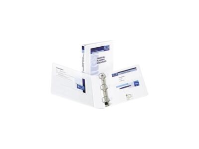 Avery 01319 Extra-Wide EZD Reference View Binder, 1-1/2'' Capacity, White