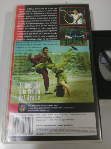 Event Horizon Castellano LA SERPIENTE A LA SOMBRA DEL AGUILA JACKIE CHAN YUEN WOO PING VHS CASTELLANO & | eBay