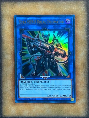 Yugioh Xtra HERO Dread Decimator LEHD-ENA00 Ultra Rare 1st Ed NM