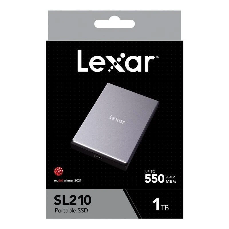 Lexar SL210 Tragbare Solid State Drive SSD bis zu 550MB/s lesen 500GB 1TB 2TB - Bild 3 von 4