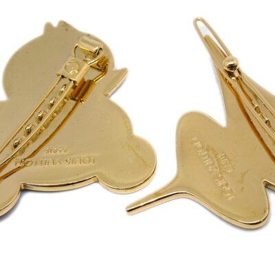 Louis Vuitton Hair Barrette Panda Onion Head Flower Boy  display picture 3