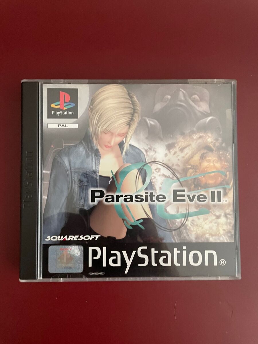 ps1 PARASITE EVE II 2 Game Sony Playstation PAL UK RELEASE