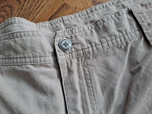 Columbia Fishing Hiking Outdoors Camping Shorts Men's Size 38 Brown - Picture 6 of 9