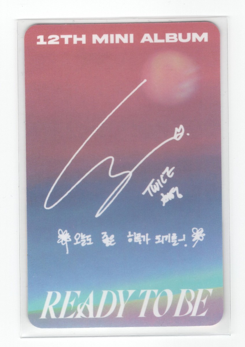 Twice Chaeyoung Photocard | Ready To Be Digipack | eBay