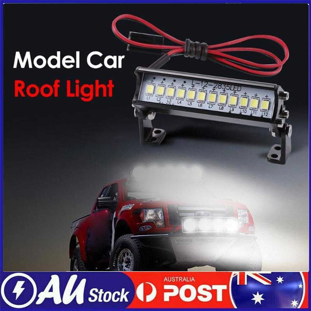 Simulated Climbing Car Spotlight Roof Light Bumper LED Light for RC Car Model