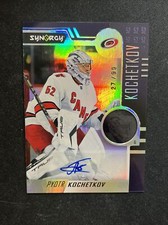 22-23 UD Synergy Hockey Purple Rookie Auto 93 Pyotr Kochetkov /99